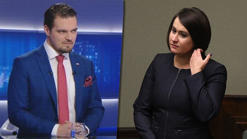 Michał Wypij (fot. Polsat) / Anna Maria Siarkowska (fot. Sławomir Kamiński / Agencja Wyborcza.pl)