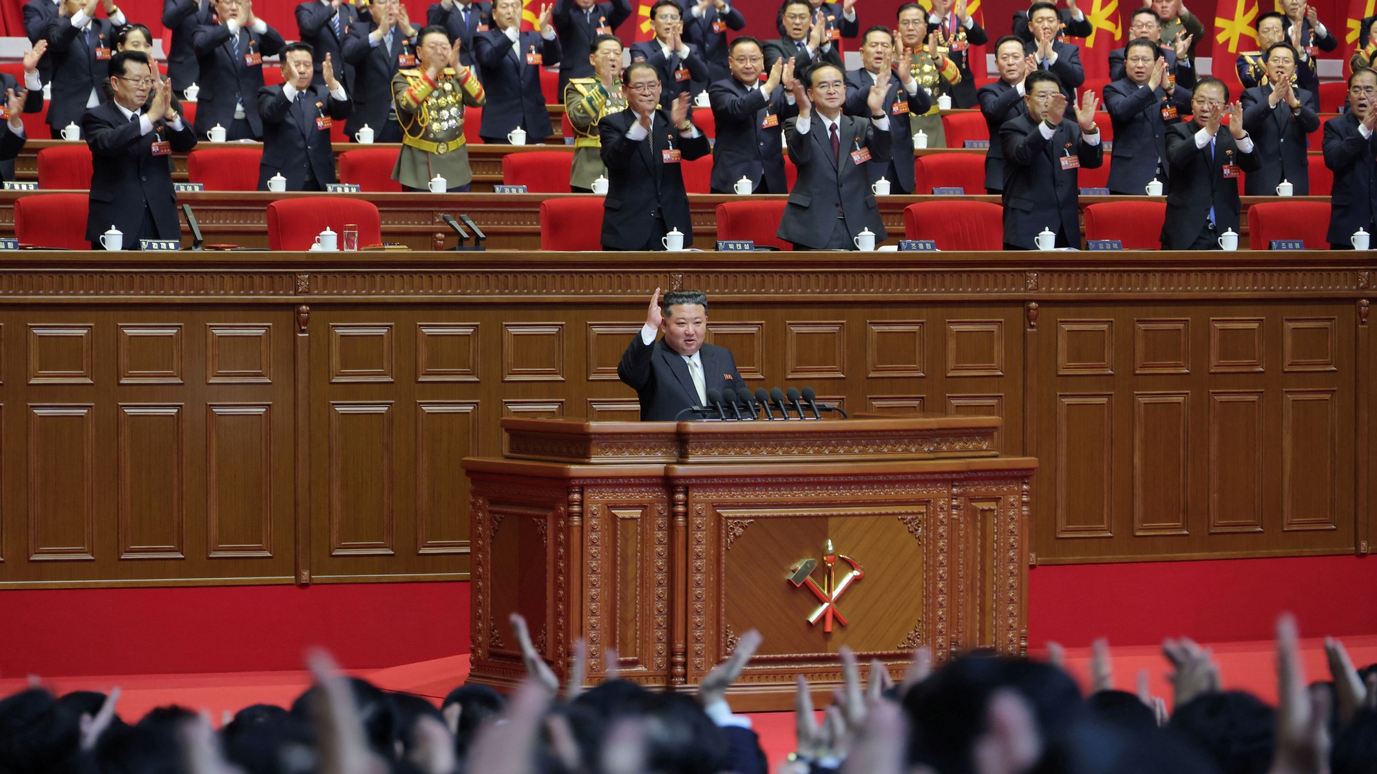 Severokórejský vodca Kim Čong-un.