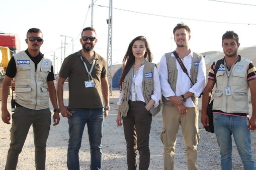 Camp Management, IDP Camp, South from Mosul 2018