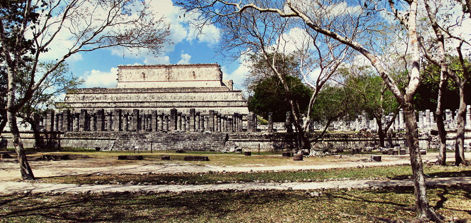 Chichen Itza. Świątynia Wojowników