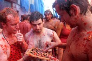 La Tomatina, bitwa na pomidory