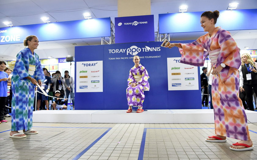 Polska tenisistka zachwyca urodą w Japonii