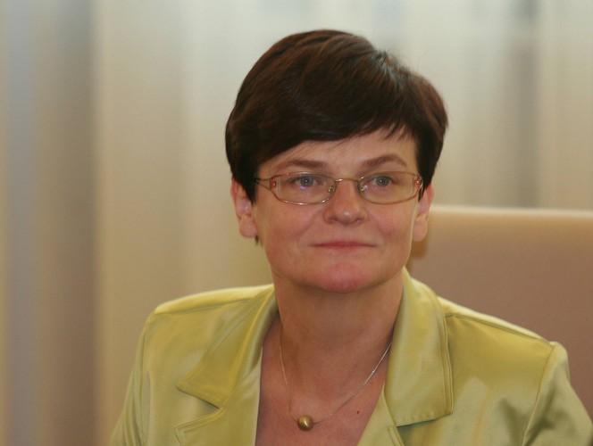 Minister edukacji narodowej Krystyna Szumilas - jej pracę źle ocenia 42 proc. Polaków