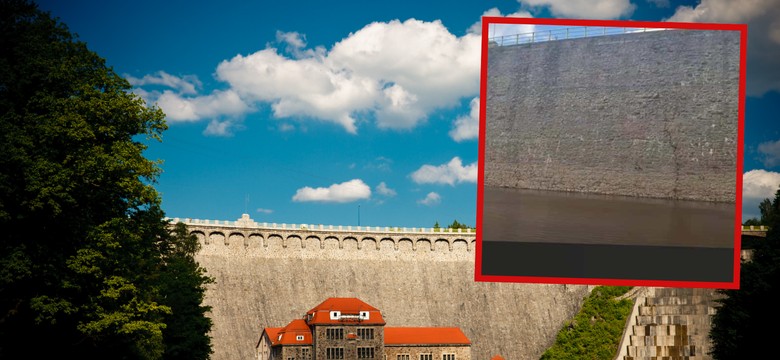 Groźne pęknięcie na największej zaporze Dolnego Śląska. Mieszkańcy w strachu