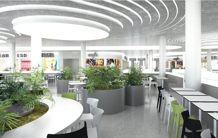 Dotychczas umowy najmu podpisały m.in. restauracje KFC, Pizza Hut Express i Burger King. Powstanie tu też największe w tej części miasta 9-ekranowe kino CINEMA3D.