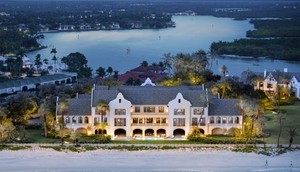 A sprawling beachside residence in Florida is the most expensive property for sale in the US.Dawn McKenna Group/Coldwell Banker Realty