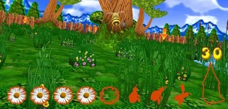 Screen z gry "Pszczółka Ula"