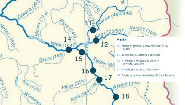 Program mosty dla regionów woj. mazowieckie - źródło: Ministerstwo Inwestycji i Rozwoju