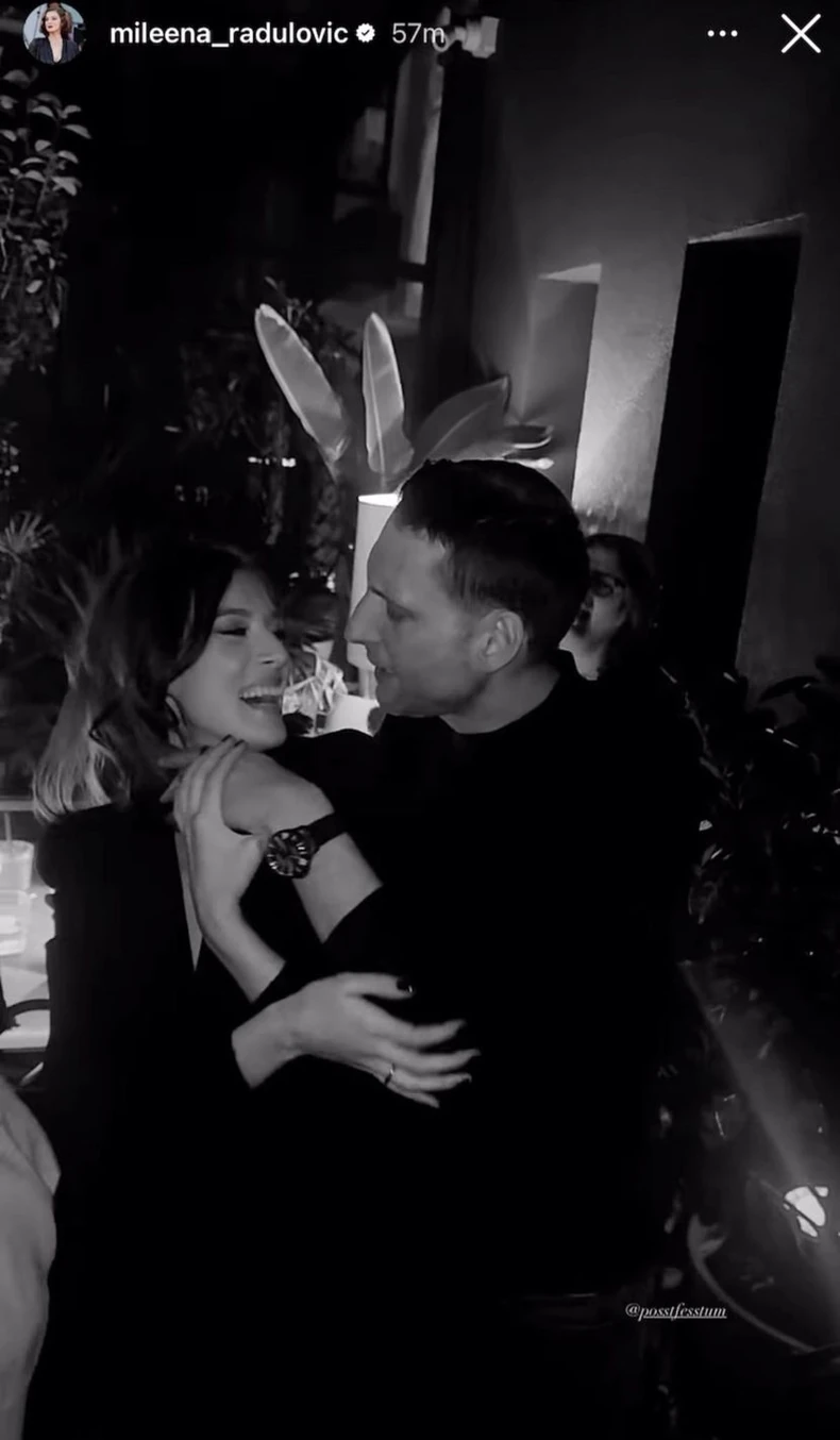 Milena Radulović i Ognjen Janković