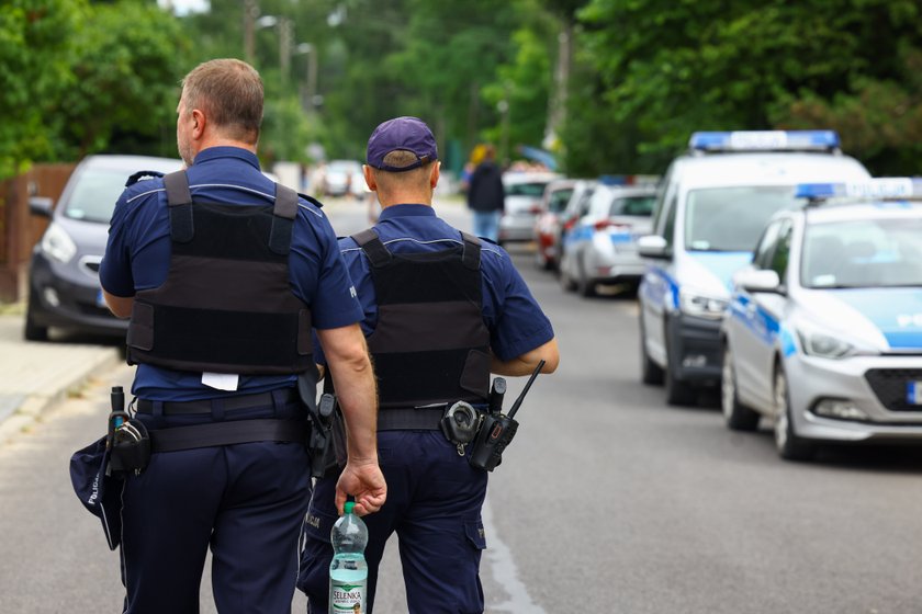 Wieś Borowce nadal jest pilnowana przez policję