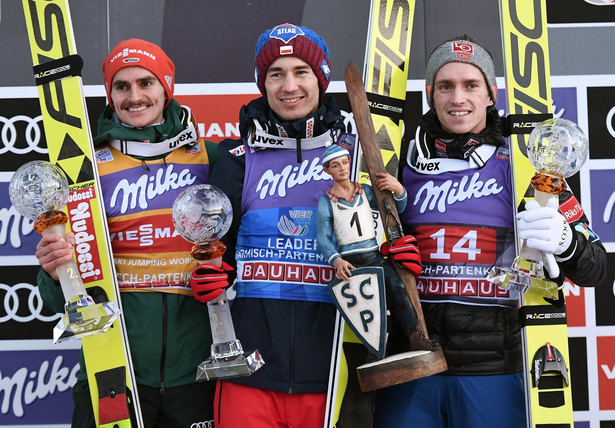 Turniej Czterech Skoczni: Kamil Stoch znów nie dał szans rywalom! W pięknym stylu wygrał w Garmisch-Partenkirchen