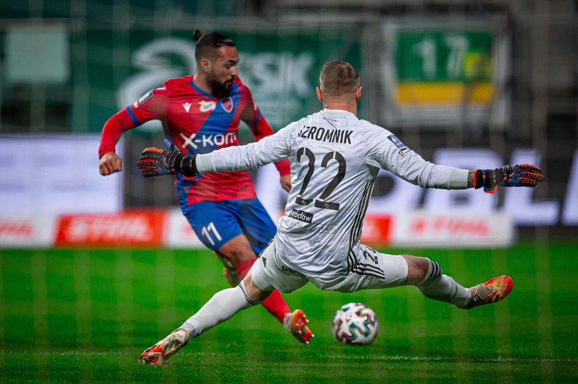 Pilka nozna. PKO Ekstraklasa. Slask Wroclaw - Rakow Czestochowa. 05.12.2020