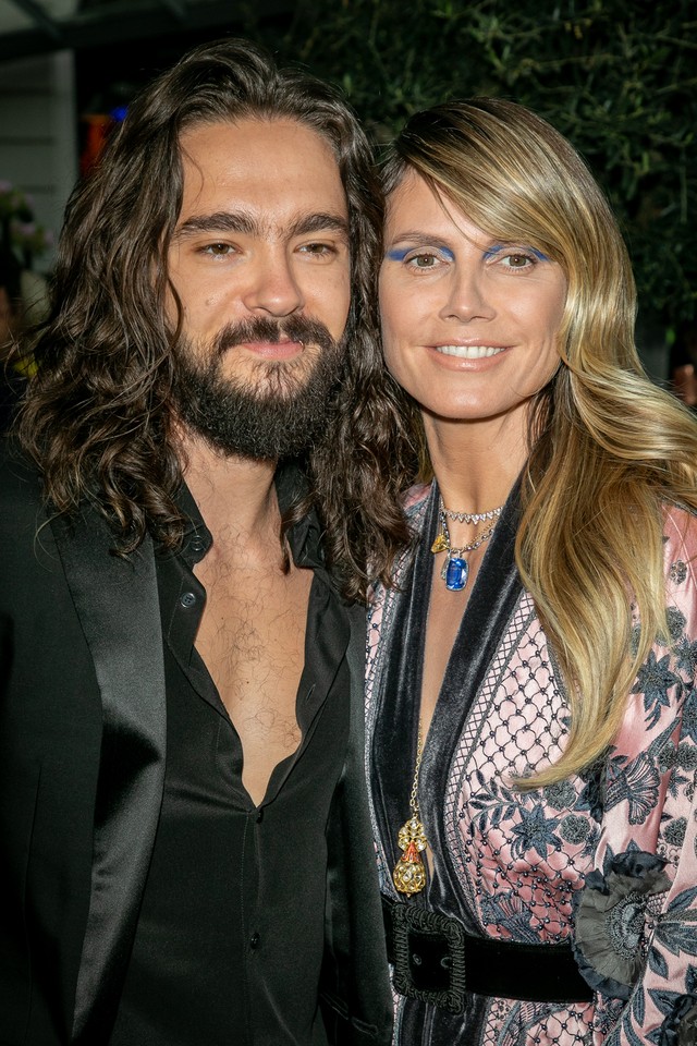 Gala amfAR 2019: Tom Kaulitz i Heidi Klum