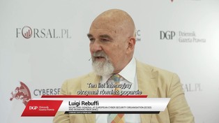 Pojedynczy kraj nie jest w stanie samodzielnie stawić czoła współczesnym cyberzagrożeniom - rozmowa z Luigi Rebuffi  podczas CYBERSEC CEE EXPO & FORUM 2024