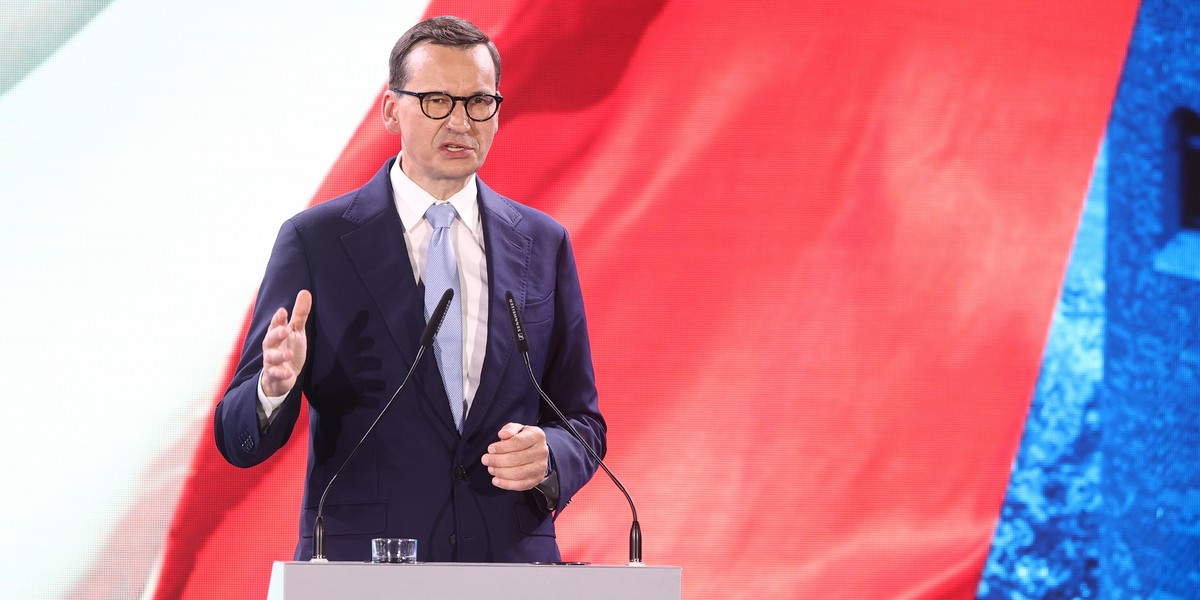 Premier Mateusz Morawiecki.