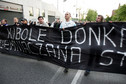 Protest kibiców Legii