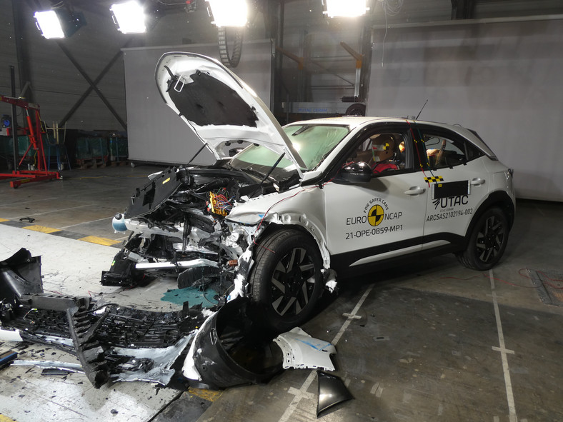 Opel Mokka w teście zderzeniowym Euro NCAP (2021)