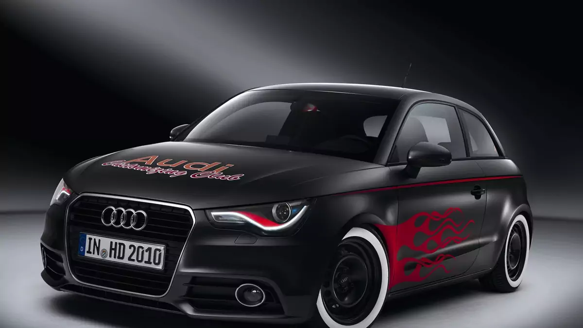 Audi A1 płonie z pożądania 