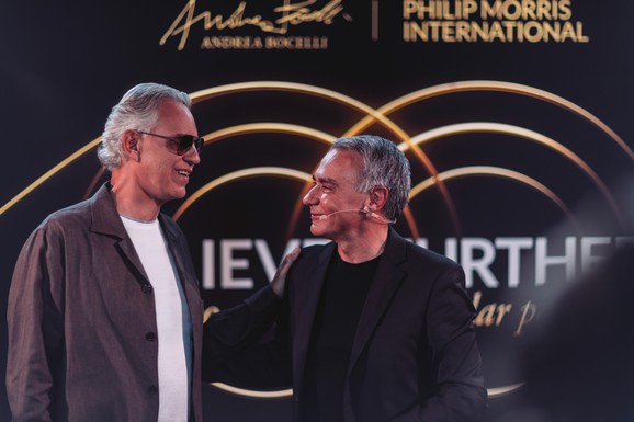 Philip Morris International i maestro Andrea Bočeli predstavljaju platformu „Believe. Further“