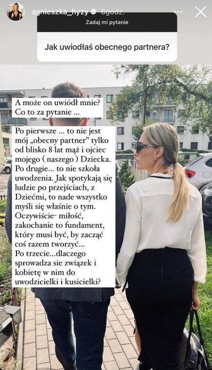 Agnieszka Hyży na Instagramie