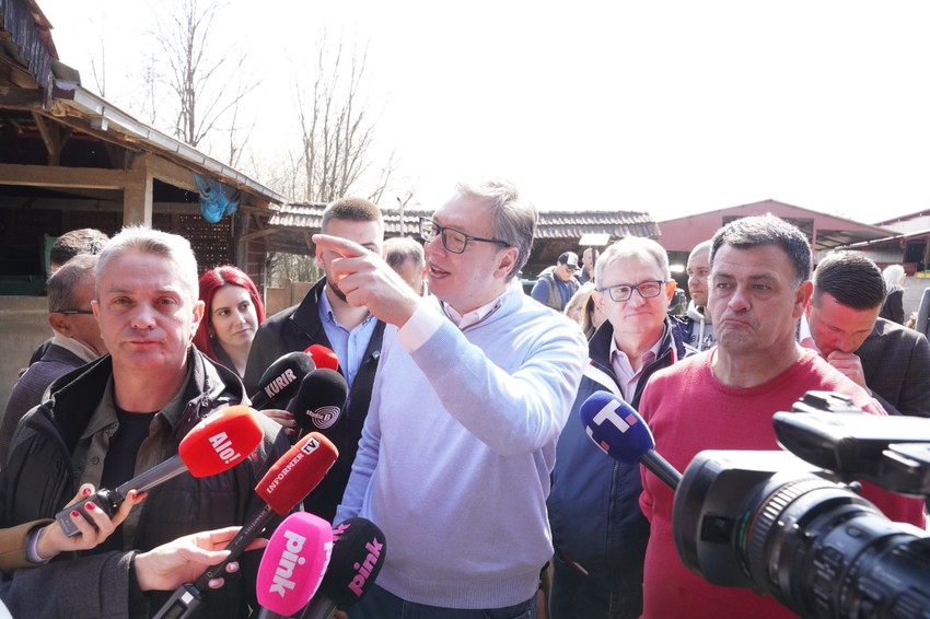 Smederevska Palanka Aleksandar Vućić