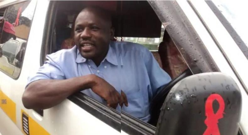 HIV-positive taxi driver takes the disease’s name, brands his car with the virus