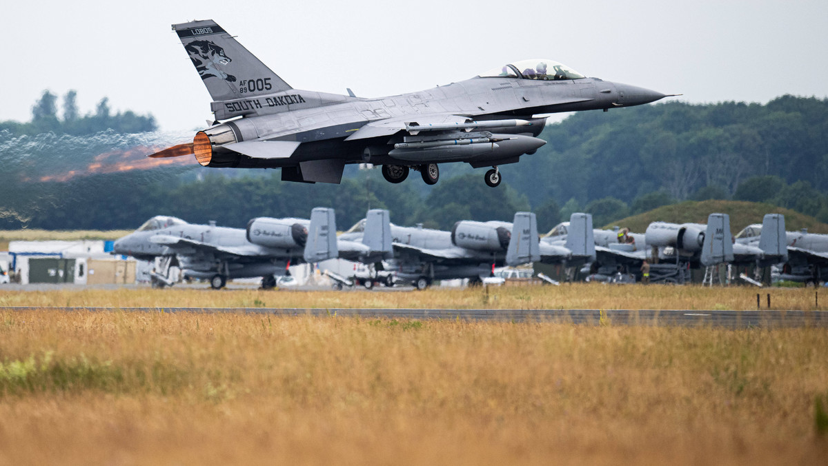 F-16 dla Ukrainy, czyli co zrobi Polska. Generał podkreśla kluczową rzecz