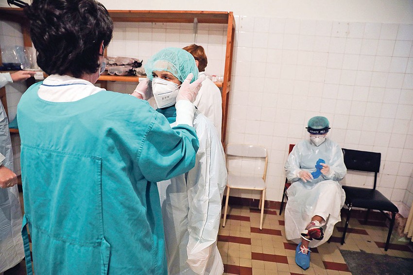 KBC Zvezdara korona virus