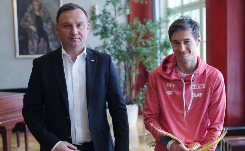 niadanie sportowe u prezydenta