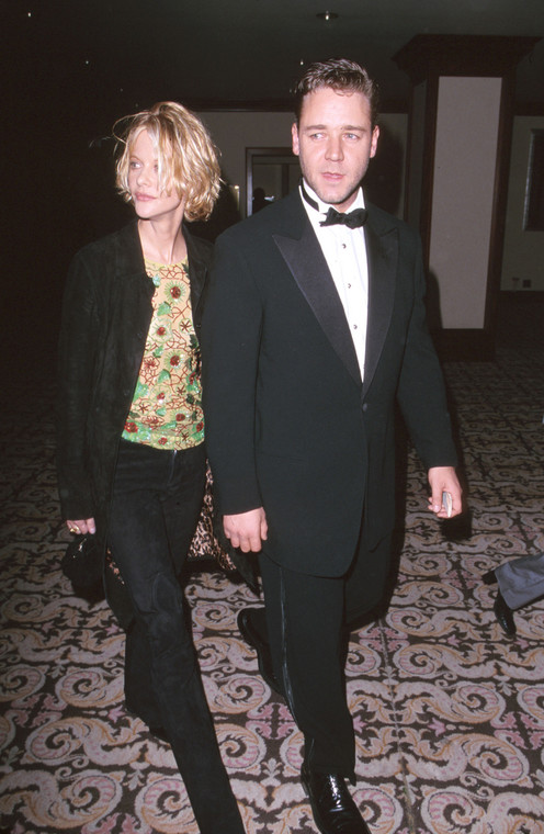 Meg Ryan i Russell Crowe w 2000 r.