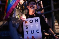 27.07.2018 Kraków, Sąd Okręgowy. Manifestacja przeciw zmianom w sadownictwie. Fot. / Agencja Wyborcza