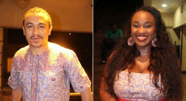 OAP Freeze and estranged wife Opeyemi