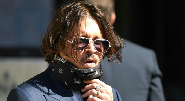 Both Depp and Heard were present at the first day of the London trial
