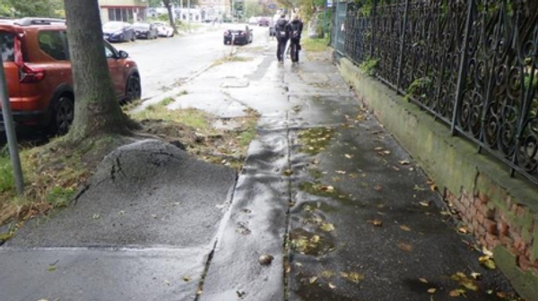 Tak wygląda ul. Jaworowa. Niedługo nie będzie już straszyć. 