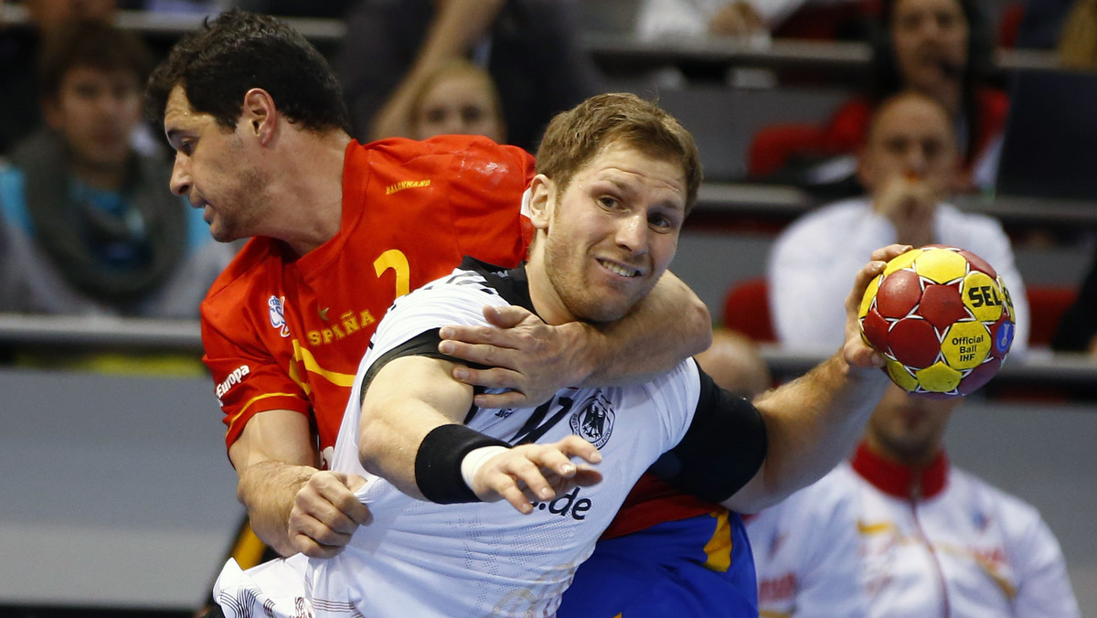 Reprezentacja Hiszpanii pokonała Niemców 28:24 (12:14) w meczu 1/4 finału XXIII Mistrzostw Świata w Piłce Ręcznej Hiszpania 2013. Gospodarze w półfinale zmierzą się z triumfatorem "polskiej" grupy - Słowenią.