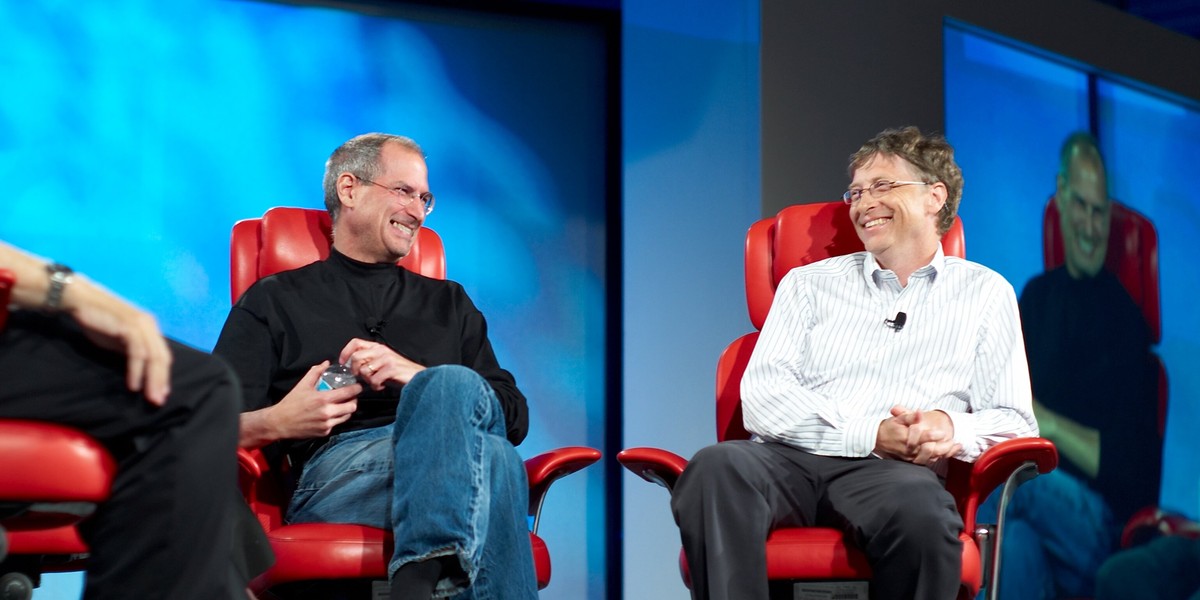 Steve Jobs i Bill Gates