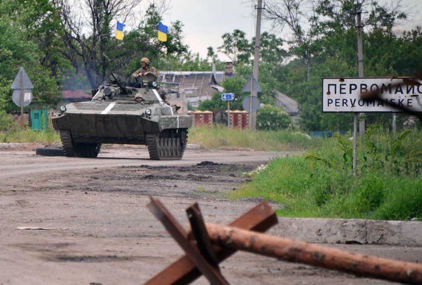 Ukraina rozpoczyna operację wojskową w Donbasie