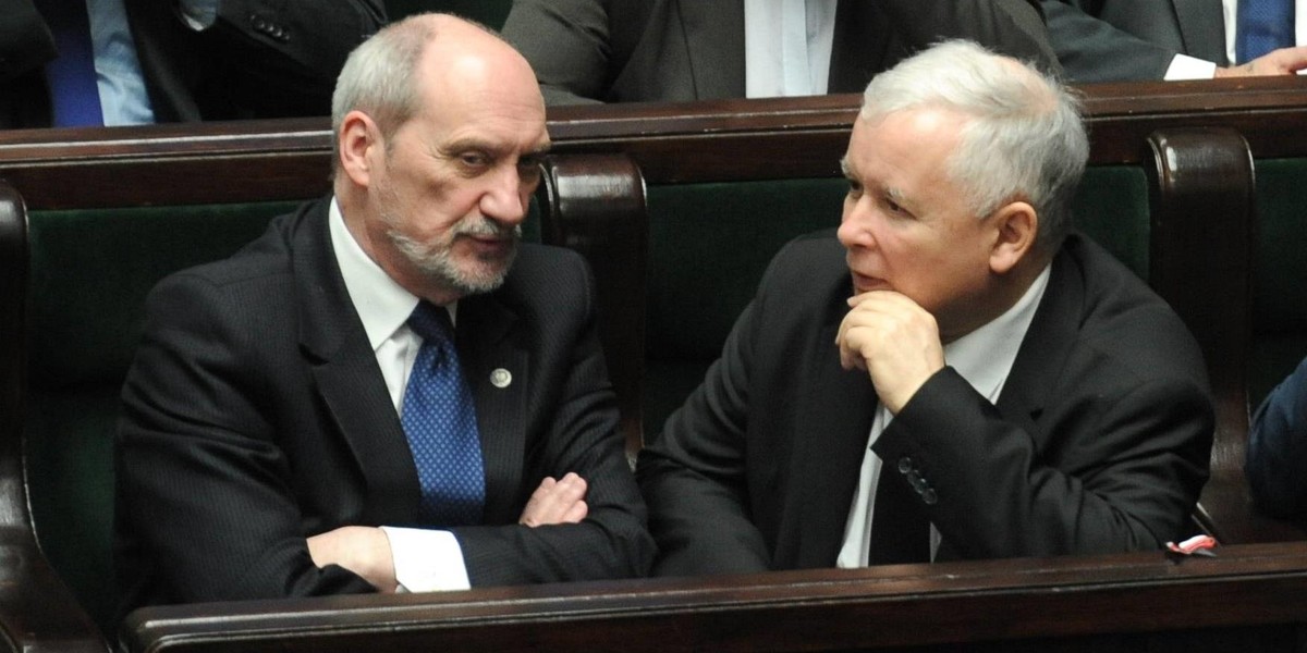 Antoni Macierewicz i Jarosław Kaczyński