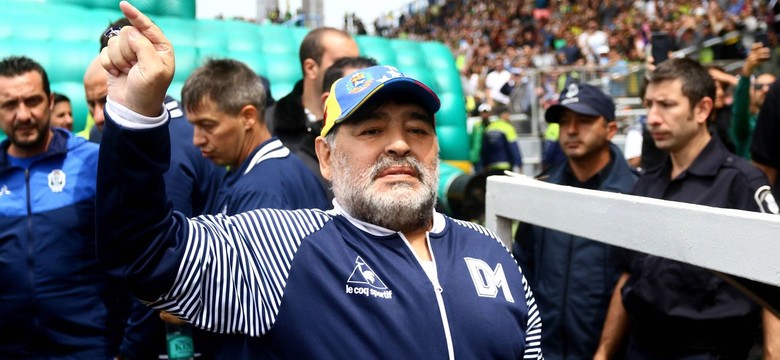 Diego Maradona odchodzi z Gimnasii La Plata. W geście solidarności