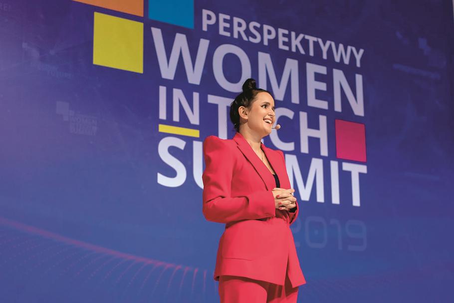 Dr Bianka Siwińska, CEO Fundacji Edukacyjnej Perspektywy, twórczyni akcji „Dziewczyny na politechniki!” i Perspektywy Women in Tech Summit – największej imprezy technologicznej w Polsce