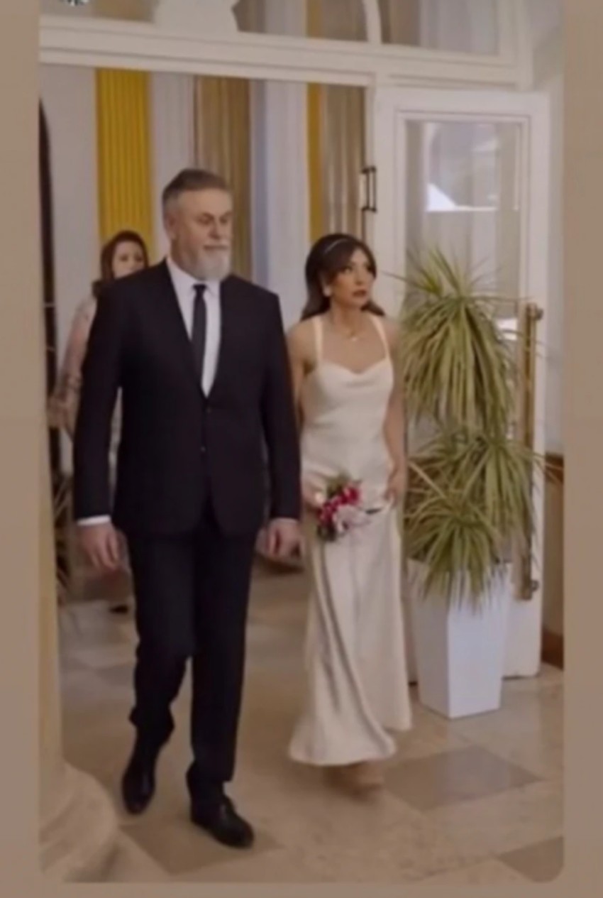 Dragana Mićalović u venčanici