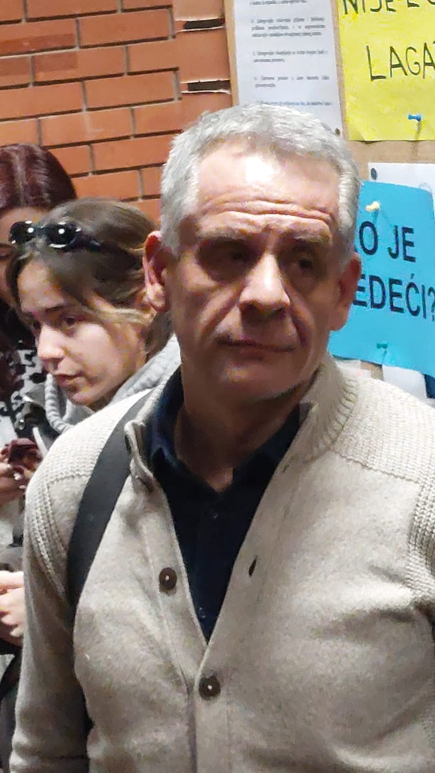 Dekan Filozofskog fakulteta Milivoje Alanović