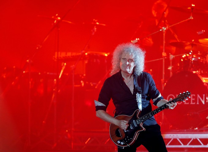Brian May i Queen na finał Euro 2012 w Kijowie