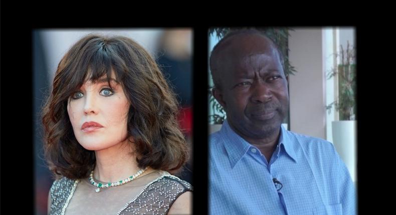 Isabelle Adjani et DIAGNA NDIAYE