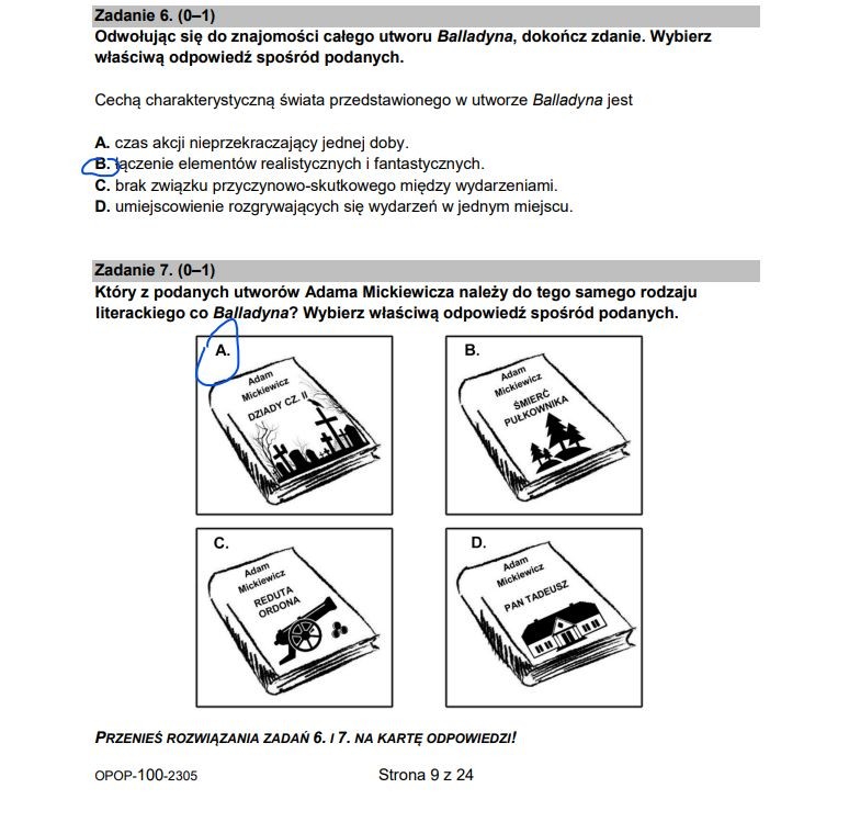 Egzamin ósmoklasisty z polskiego: Oto arkusz CKE i odpowiedzi – strona 9