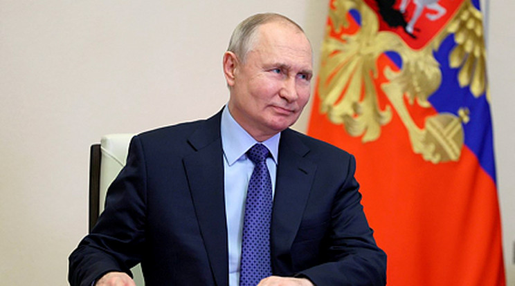 Hatalmas bajban lehet Putyin / Fotó: MTI/EPA/Szputnyik/Kreml/Pool/Alekszej Babuskin