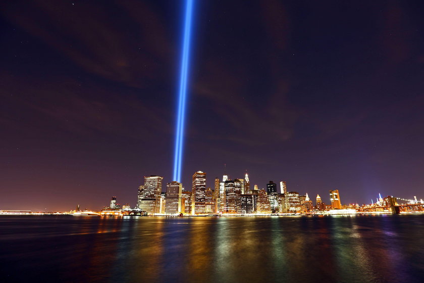 Tajemniczy znak na niebie w rocznicę zamachu na WTC