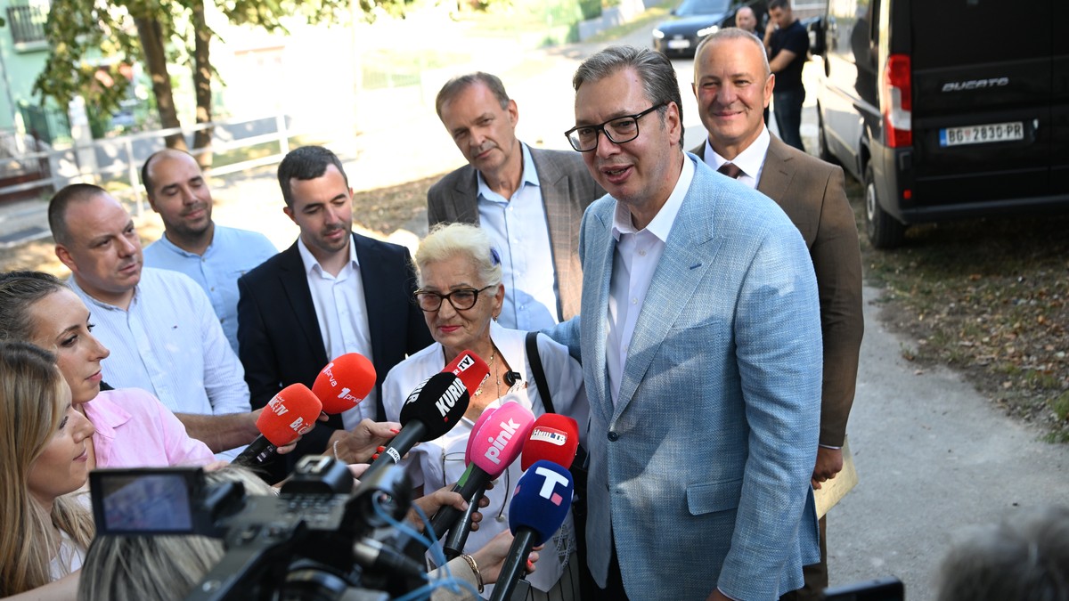 Aleksandar Vučić u Knjaževcu