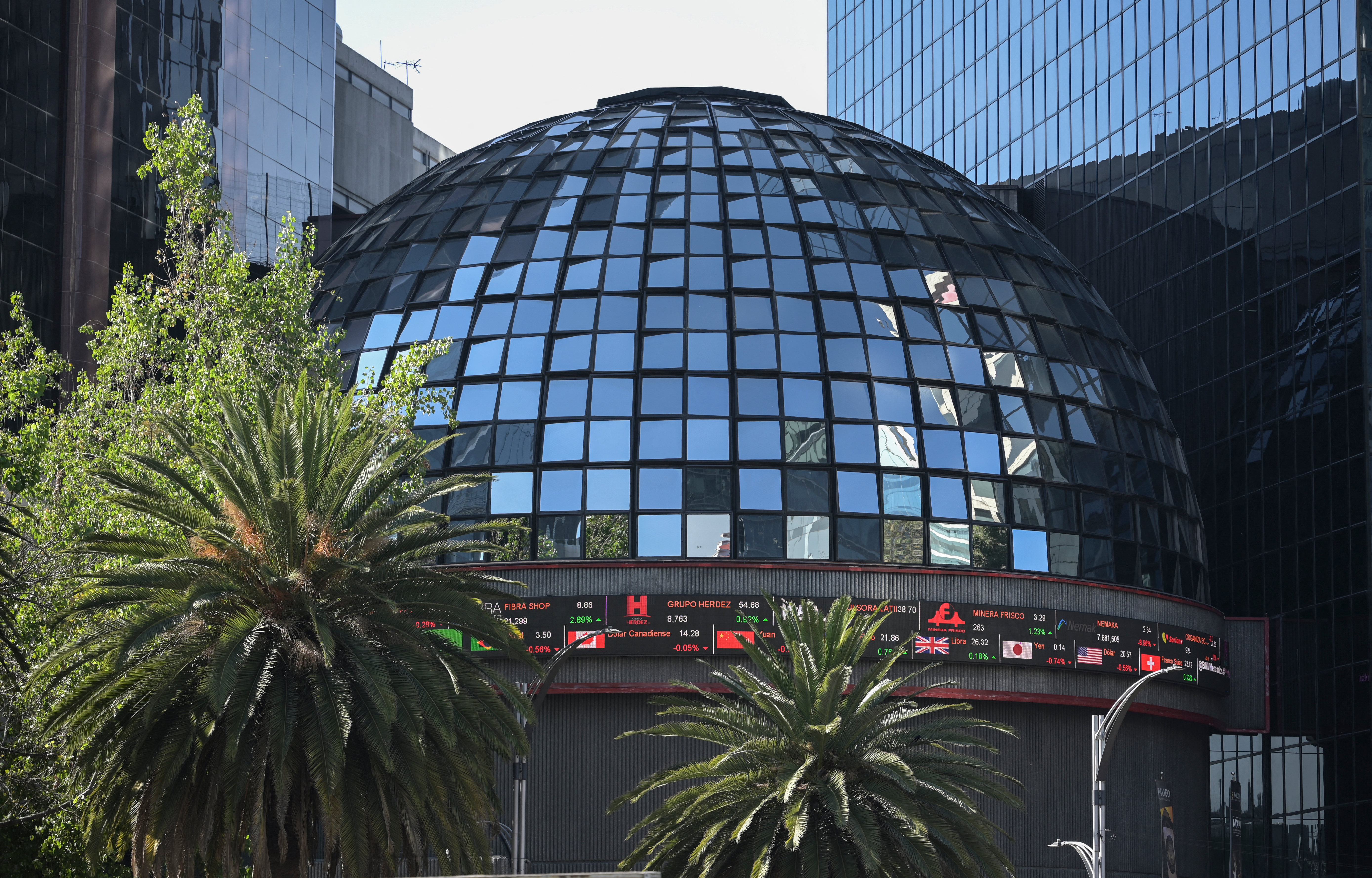 Borsa Messico crolla 0,77%: minimo dal 5 maggio