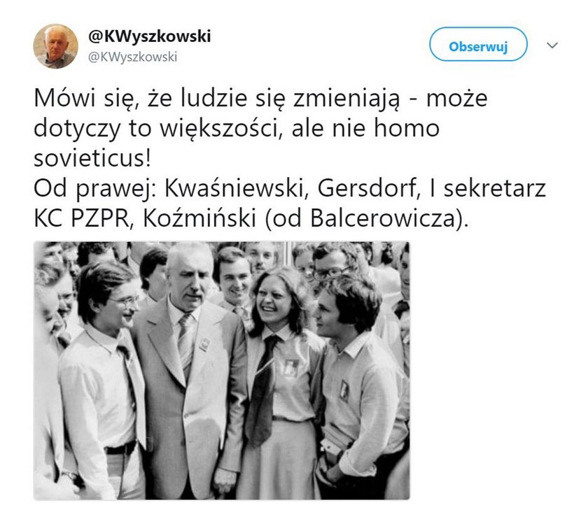 Zdjęcie Gersdorf z Gierkiem to fejk